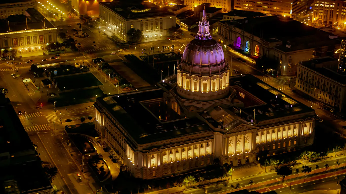 View of San Francisco city hall